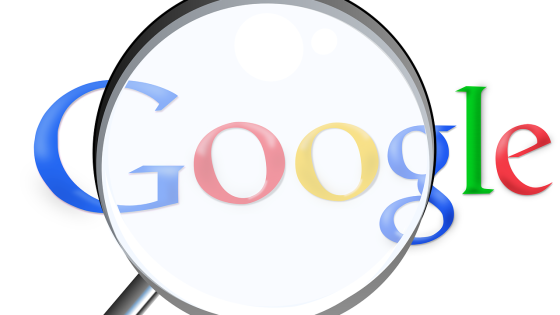 magnifying glass, google, search engine